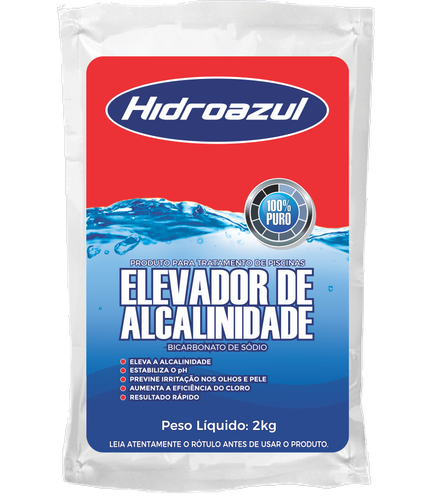 BICARBONATO ELEVADOR DE ALCALINIDADE HIDROAZUL 2KG