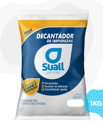 SULFATO DE ALUMÍNIO SUALL 1KG