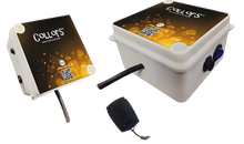 Carregar imagem no visualizador da galeria, CENTRAL DE COMANDO COM CONTROLE REMOTO ATÉ 10A 120W COLLORS