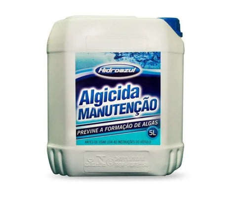 ALGICIDA DE MANUTENÇÃO 5 LITROS HIDROAZUL
