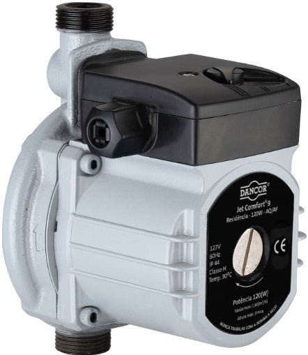 BOMBA DE PRESSURIZAÇÃO JET CONFORT 9 (120W-1/6 CV) DANCOR