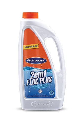 CLARIFICANTE 1 LITRO FLOC PLUS HIDROAZUL