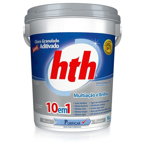 CLORO HTH 10 EM 1 BALDE 10KG