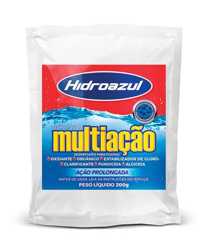CLORO PASTILHA MULTI AÇÃO HIDROAZUL 200GR