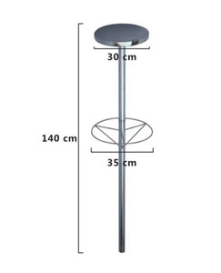 BANCO INOX PARA PISCINA LIBRA INOX COM CHUMBADOR
