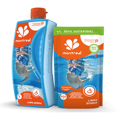 LIMPA BORDAS REFIL 900ML MONTREAL