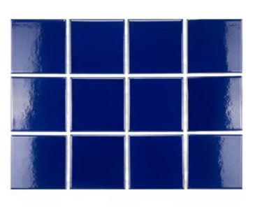 REVESTIMENTO PASTILHA 10X10 AZUL ESCURO TECNOGRES (CAIXA REVESTIMENTO PASTILHA 10X10 AZUL ESCURO TECNOGRES (CAIXA