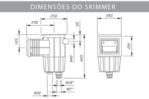 SKIMMER BOCA PEQUENA SODRAMAR