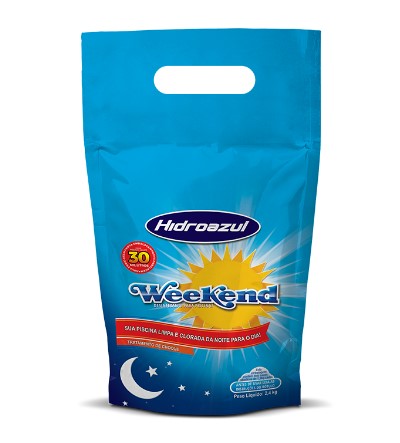 DESINFETANTE WEEKEND PARA PISCINA 2,4KG HIDROAZUL