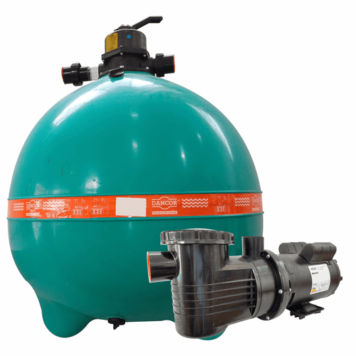 FILTRO DFR-30 COM BOMBA 1.½ CV 240 KG - 135.200 LITROS DANCOR